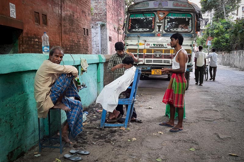 Street barber shop 2